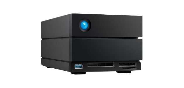 LaCie 2BIG DOCK boîtier de disques 40 To Bureau Noir