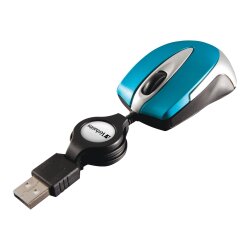 Verbatim Go Mini souris Bureau Ambidextre USB Type-A Optique 1000 DPI