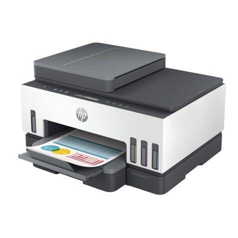 HP Smart Tank 7305 Sans fil All-in-One Couleur Imprimante, Impression recto-verso; copieur, scanner
