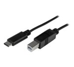 StarTech.com Câble USB-B vers USB-C de 1m, Câble de Transfert de Données, USB 2.0, USB-C