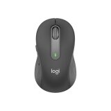 Logitech Signature M650 Large - Maus - Größe L - Bluetooth, 2.4 GHz - Graphite