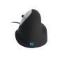 R-Go Tools Souris Ergonomique R-Go HE Break avec logiciel de pause, gaucher, moyen (longueur de la main 165-185 mm), filaire, noir