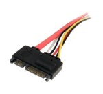 StarTech.com Câble d'extension pour données et alimentation SATA 22 broches 30 cm
