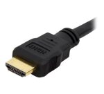 StarTech.com Adaptateur HDMI 1m - Câble HDMI 4K30Hz Haut Débit pour Montage sur Panneau - Bande Passante 10.2 Gbps - HDMI 4K à HDMI F/M - Câble de Connexion pour Montage sur Panneau HDMI