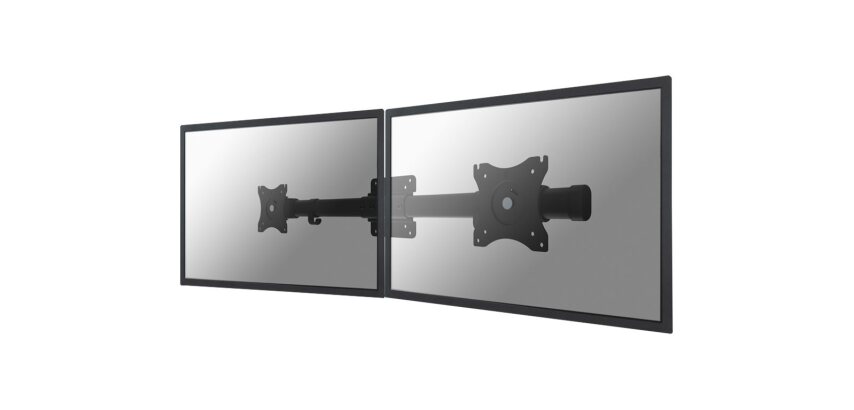 Neomounts FPMA-CB100BLACK Adaptateur pour 2 écrans avec barre transversale 10-27"