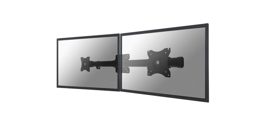 Neomounts FPMA-CB100BLACK Adaptateur pour 2 écrans avec barre transversale 10-27"