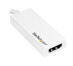 StarTech.com Adaptateur vidéo USB-C vers HDMI - M/F - Ultra HD 4K - Blanc