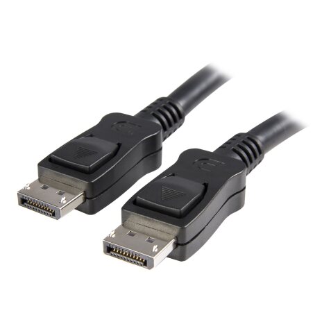 StarTech.com Câble DisplayPort 1.2 de 3 m - Câble DisplayPort Certifié VESA 4K x 2K Ultra HD - Câble DP à DP pour Moniteur - Cordon Vidéo/Affichage DP - Connecteurs DP à Verrouillage