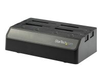 StarTech.com Station d'accueil USB 3.1 (10 Gb/s) pour 4 disques durs SATA III de 2,5" / 3,5" - Dock pour HDD / SSD avec UASP