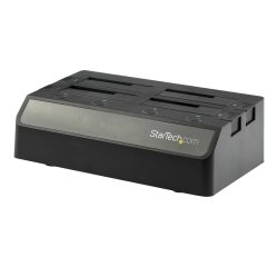 StarTech.com Station d'accueil USB 3.1 (10 Gb/s) pour 4 disques durs SATA III de 2,5" / 3,5" - Dock pour HDD / SSD avec UASP