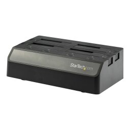 StarTech.com Station d'accueil USB 3.1 (10 Gb/s) pour 4 disques durs SATA III de 2,5" / 3,5" - Dock pour HDD / SSD avec UASP