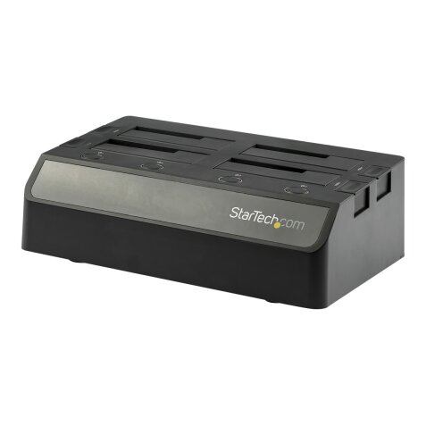 StarTech.com Station d'accueil USB 3.1 (10 Gb/s) pour 4 disques durs SATA III de 2,5" / 3,5" - Dock pour HDD / SSD avec UASP