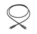 Tripp Lite U420-003-G2-5A câble USB USB 3.2 Gen 2 (3.1 Gen 2) 0,914 m USB C Noir