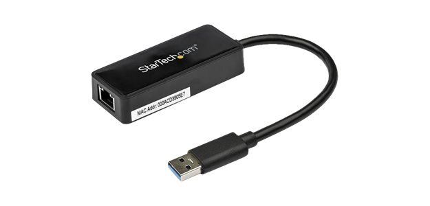 StarTech.com Adaptateur Ethernet USB 3.0 - Adaptateur Réseau USB 3.0 NIC avec Port USB - USB vers RJ45 - USB Passthrough