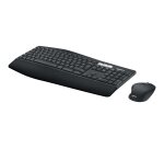 Logitech 920-008222 clavier Souris incluse Universel RF sans fil + Bluetooth AZERTY Français Noir