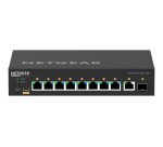 NETGEAR GSM4210PD-100EUS commutateur réseau Géré L2/L3 Gigabit Ethernet (10/100/1000) Connexion Ethernet, supportant l'alimentation via ce port (PoE) Noir