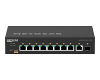 NETGEAR GSM4210PD-100EUS commutateur réseau Géré L2/L3 Gigabit Ethernet (10/100/1000) Connexion Ethernet, supportant l'alimentation via ce port (PoE) Noir