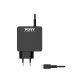 Port Designs 900097B-EU chargeur d'appareils mobiles Smartphone, Tablette Noir Secteur Charge rapide Intérieure