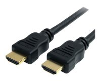 StarTech.com Câble HDMI 1m - Câble HDMI Haut Débit 4K avec Ethernet - Cordon HDMI UHD 4K 30Hz - Bande Passante 10.2 Gbps - Câble Vidéo/Affichage HDMI 1.4 M/M 28AWG - HDCP 1.4 - Noir