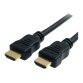 StarTech.com Câble HDMI 1m - Câble HDMI Haut Débit 4K avec Ethernet - Cordon HDMI UHD 4K 30Hz - Bande Passante 10.2 Gbps - Câble Vidéo/Affichage HDMI 1.4 M/M 28AWG - HDCP 1.4 - Noir