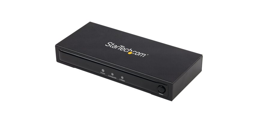 StarTech.com Convertisseur vidéo composite et S-Video vers HDMI avec audio - 720p