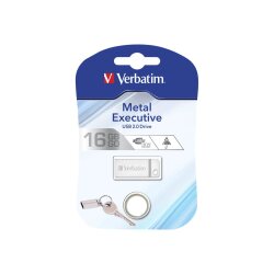 Verbatim Metal Executive - USB flash drive - 16 GB