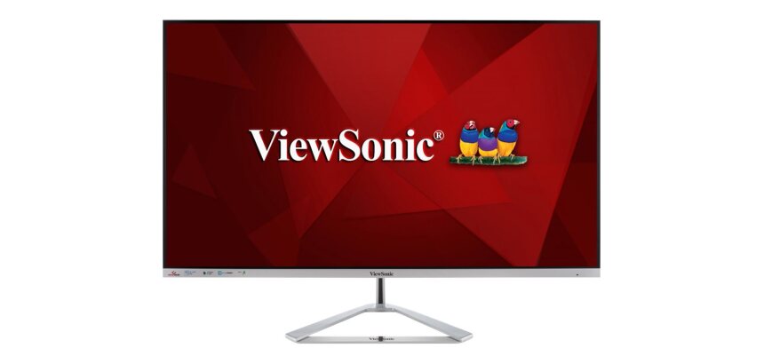 Viewsonic VX Series VX3276-MHD-3 écran plat de PC 81,3 cm (32") 1920 x 1080 pixels Full HD LED Argent