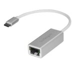 StarTech.com Adaptateur réseau USB-C vers RJ45 Gigabit Ethernet - M/F - Argent