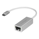 StarTech.com Adaptateur réseau USB-C vers RJ45 Gigabit Ethernet - M/F - Argent