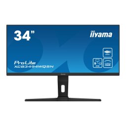 iiyama ProLite XCB3494WQSN-B5 LED display 86,4 cm (34") 3440 x 1440 pixels UltraWide Quad HD Noir