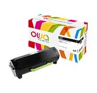 Toner remanufacturé OWA - standard - Noir - pour LEXMARK 24B6035