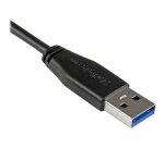 StarTech.com Câble Micro USB 3.0 slim - USB-A vers Micro-B à angle droit de 1 m - M/M