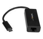 StarTech.com Adaptateur USB C vers Gigabit Ethernet - Noir - Adaptateur Réseau LAN USB 3.0 vers RJ45 - USB Type C vers Ethernet