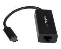 StarTech.com Adaptateur USB C vers Gigabit Ethernet - Noir - Adaptateur Réseau LAN USB 3.0 vers RJ45 - USB Type C vers Ethernet