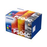 Samsung CLT-P504C - 4-pack - black, yellow, cyan, magenta - original - toner cartridge (SU400A)