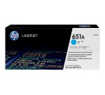 HP 651A toner LaserJet cyan authentique