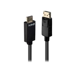 Lindy Câble adaptateur 0.5 m pour Display Port vers HDMI 4K30Hz