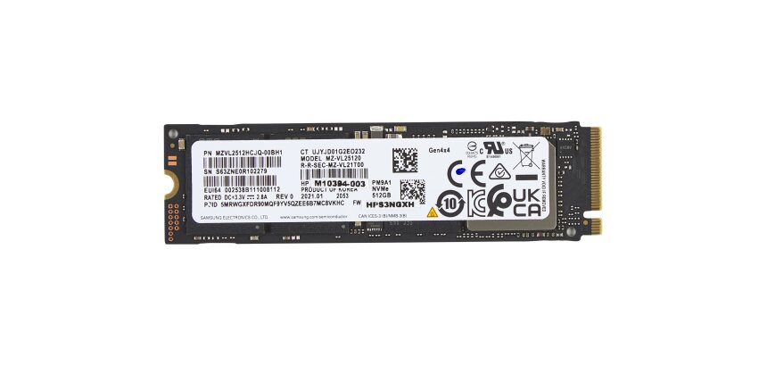 HP 512GB PCIe-4x4 NVMe M.2 SSD 512 Go PCI Express 4.0