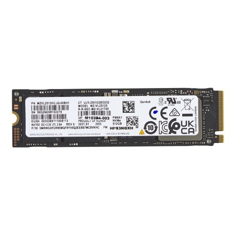 HP 512GB PCIe-4x4 NVMe M.2 SSD 512 Go PCI Express 4.0
