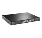 TP-Link Omada SG3428XMP commutateur réseau Géré L2+ Gigabit Ethernet (10/100/1000) Connexion Ethernet, supportant l'alimentation via ce port (PoE) 1U Noir