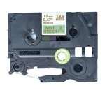 Brother TZE-RM34 ruban d'étiquette Couleur or sur menthe