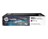 HP 981Y - Extra High Yield - magenta - original - PageWide - ink cartridge