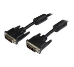 StarTech.com Câble DVI-D Single Link de 5 m - Cordon DVI vers DVI pour écran numérique - M/M - 1920x1200