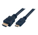 MCL 1m HDMI câble HDMI HDMI Type A (Standard) HDMI Type C (Mini) Noir