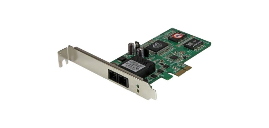 StarTech.com Carte réseau PCI Express à 1 port fibre optique Gigabit Ethernet Multimode SC - Adaptateur NIC PCIe - 550m