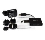 StarTech.com Répartiteur DisplayPort 1.2 à 3 ports, Adaptateur Multi-Moniteur DisplayPort vers 3x DP, Hub MST Double pour Ordinateur 4K 30Hz et 1080p 60Hz - Windows Uniquement