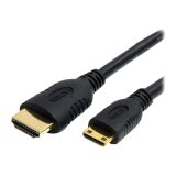 StarTech.com Câble HDMI haute vitesse avec Ethernet 2 m - HDMI vers HDMI Mini - M/M