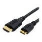 StarTech.com Câble HDMI haute vitesse avec Ethernet 2 m - HDMI vers HDMI Mini - M/M
