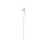 Cable usb lightning mymax 1m 5,32x26x08mm coloris blanc