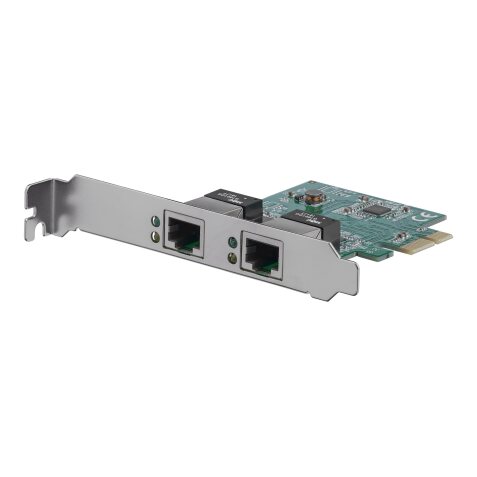 StarTech.com Carte réseau PCI Express à 2 ports Gigabit Ethernet - Adaptateur NIC PCIe GbE